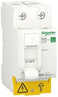 Выключатель дифференциального тока УЗО Schneider Electric Resi9 2п 40А 300мА 6кА тип AC  картинка